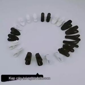 EELHOE | 10/20/30/50Pcs Cable Cord Clamp Headset Clamp Collar Clip Rotating Clamps Headphone Cable Clips Earphone Winder Accessories