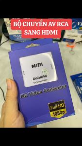 Bộ chuyển đổi AV sang HDMI - Vỏ nhựa