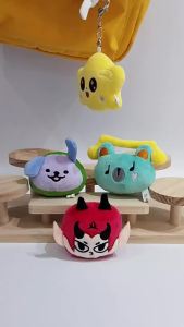 Thailand GMMTV CP Plush Keychain Cartoon Cute Filling PP Cotton Pendant PerthSanta JimmySea JimmySea AouBoom Fans Birthday Gift