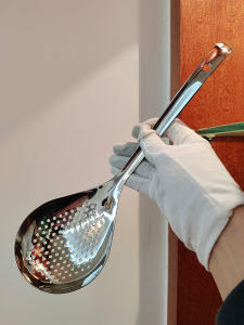 Thickened Large 304 Stainless Steel Strainer Kitchen Utensil for Removing Debris from Soup Dumplings And Hot Pot