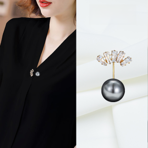 Peacock Bent Needle Viral Lapel Pin Fashion Accessory V-Neck Button Cardigan Fixer Womens Fresh out Fashion Jewelry