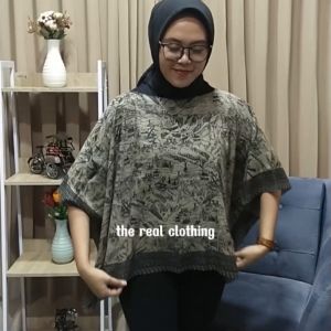 | COD | OOTD Outer Scarft Kimono Kardigan Kekinian/ Kimono Outer Scraft Cardigan Wanita Motif kondangan