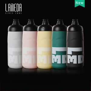 LAMEDA Bicycle Water Bottle 600ML With Dust Cover Outdoor Sport Water Cup Squeeze Water Outlet MTB Road Bike Kettle