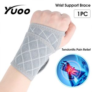 YUOO 1PC Wrist Support Brace Arthritis Band Belt Outdoor Carpal Tunnel Hand Brace Accessories