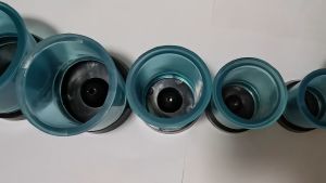 Dental Silicone Casting Cup Bottle Former Centrifugal Casting Cup Wax Rubber Dental Lab Material Tools