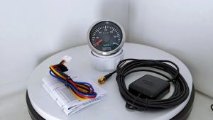 Universal 52mm GPS Speedometer 30K 60K 80K 120K 200K Odometer Tripmeter with GPS Antenna 7 Colors Backlight for Car Trucks
