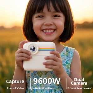 JIANLEXI | Kids Camera Photo Printing Video Toy HD Digital Color Photos