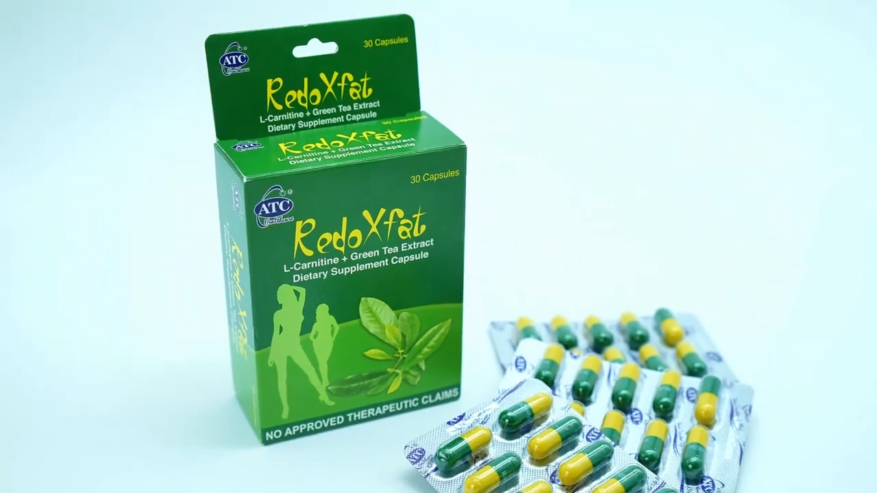 【Official Shipment】ATC Redoxfat 30 Capsules Healthcare FDA Approved Green Weight Management Fast Burning Fat Health Slimming Original Authentic Effective Detoxification Loss Weight Antioxidation Enhance Energy Metabolism Helps Exercise