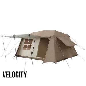 VELOCITY Village 13 Automatic Camping Tent 13㎡ Glamping With Lamp Strip Large Space