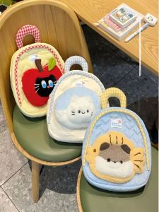 Adorable Large Capacity Womens Backpack High Aesthetic Dual Shoulder Bag Spring Summer New Style Student Sweet Cool Style Bag