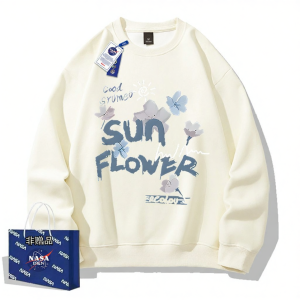 Fashion Loose Fit Fleece Hoodie