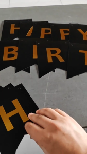 Dây Treo Chữ Happy Birthday Đuôi Cá Trang Trí Sinh Nhật Thôi Nôi Cho Bé Gái Bé Trai Người Lớn Nhiều Màu Phụ Kiện Decor Tiệc Tùng