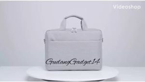 Tas Laptop Selempang Package Briefcase Waterproof Size 12 13 14 15 inch
