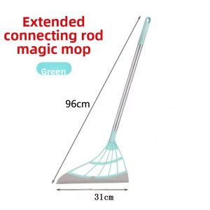 YIZHIBING | Multifunctional Silicone Broom Set Water Scraping No Hair Stick