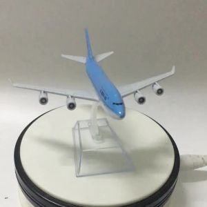 JASON TUTU 1/400 Scale Diecast Metal Korean Air Boeing 747 Aircraft Model A380 16CM Miniature Authentic Collectible Gift