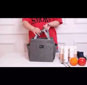 Large-capacity Negative ion Thermal insulation Lunch Bag Students Office Workers Bento Bag
