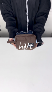 Tas Kotak Mini Makeup Domi - Pouch Mini Multifungsi Makeup Nylon - Hazesac Domi Pouch