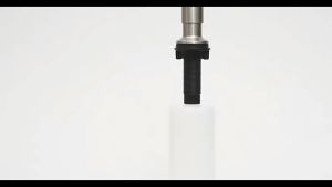 【SG】300ML Stainless Steel Kitchen Sink Soap Dispenser Built-in Design ABS Dispenser Detergent Liquid Soap Lotion Dispensers with Stainless Steel Head