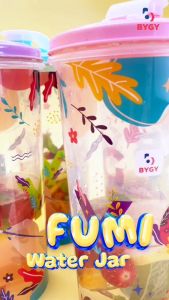 Botol Air Minum Kulkas Fumi Waterjar 13 Liter Wadah Tempat Air Kotak Box Serbaguna Wadah Teko Minum Botol Anak Sekolah 1300ml Cool Pot BPA Free