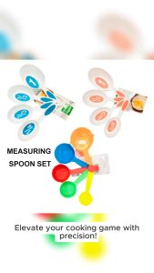 11Pcs/Set Plastic Measuring Spoons Cups with Scale Kitchen Tablespoon Kitchen Measuring