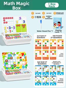 YIRANJIA | Early Education Math Toys Addition and Subtraction Ten Frame