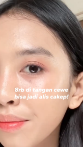 RED-A Pensil Alis Dengan Spoolie & Rautan Waterproof Multiuse