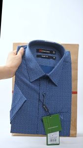 Áo sơ mi Khatoco tay ngắn