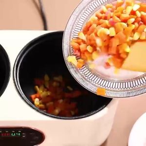 RICE COOKER 6IN1 Panci Listrik Serbaguna Multifungsi / Panci Elektrik Double Pot / Rice Cooker Low Carbo 3.6L Fry Pan