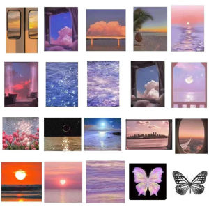 Multi-Card Scenic Projection Lamp INS Style Girl Heart Best Friend Photo Prop Background Atmosphere Light Creative Gift