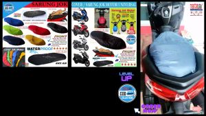 sarung cover pelindung jok motor bebek ANTI AIR SUPRAX 125 150 REVO ABS BLADE ASTREA VERZA WIN SONIC JUPITER MX VEGA ZR VIXION THUNDER SHOGUN SMASH RX KING SATRIA UNIVERSAL