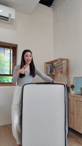 NDL ที่นอน 3 พับ HI-DENSITY ORGANIC OPEN CELL BASE ที่เหนือกว่า ที่นอนยางพารา มีสารสกัดจากลาเวนเดอร์ รุ่น LAVENCY (ผ่อน0%ฟรี)