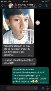 (3 SABUN) Sabun Arabel Sabun Wajah Sabun Jerawat Sabun Bruntusan BPOM & HALAL dari bahan alami