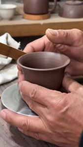Glazed Lotus Gaiwan Japanese Retro Ceramic Gongfu Tea Set Single Tea Bowl for Home Office