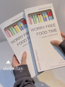 Bộ 5 Đôi Thìa Gốm Sứ Chống Mốc Màu Sắc Phong Cách Macaron Ins Dễ Thương Bộ Thìa Và Đĩa Quà Tặng Cho Mọi Người Dùng Hàng Ngày