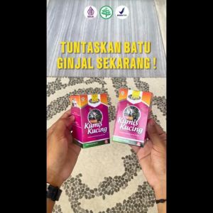 Kapsul Kumis Kucing Darusyifa - Bantu Melancarkan Buang Air Kecil Atasi Infeksi Ginjal Saluran Kemih