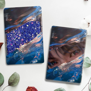 Acrylic Mahjong Small Brick Flowing Sand Stand Gift Collectible Anime Cartoon Badge from China Wholesale Price Fast Shipping