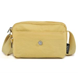 Túi Đeo Vai Đơn Nhiều Lớp Thời Trang Nhẹ Đa Năng Bằng Vải Oxford Túi Đeo Chéo Đi Làm Túi Vuông Nhỏ Túi Đeo Vai Thường Ngày