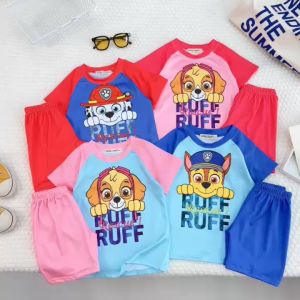 Bộ Quần Áo Bơi Trẻ Em Hiệu Minky Mom In Hình Chó Cứu Hộ Phù Hợp Cả Bé Gái Bé Trai Mặc Đi Biển Mùa Hè DB-03