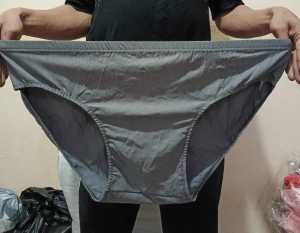 Sempak Pria Jumbo Polyester Nyaman dan Menyerap Keringat Sehari-hari 6 Pcs Big Size