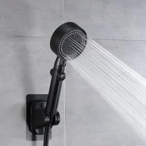 4 in 1 Set Shower Head with Faucet High Pressure Handle Rain Shower with Stainless Hose & Holder Heater Sprayer Bathroom Accessories