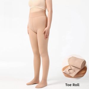 miiow | Womens Thickened Fleece Winter Water Light Socks Long Pants Casual Style Leggings Plus Size Comfortable Breathable Autumn Winter