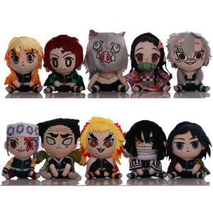 1pcs 18-25cm demonslayer đồ chơi nhồi bông tanjirou nezuko đồ chơi nhồi bông kimetsu không có Yaiba Búp bê đồ chơi nhồi bông gấu bông cho trẻ em Quà tặng