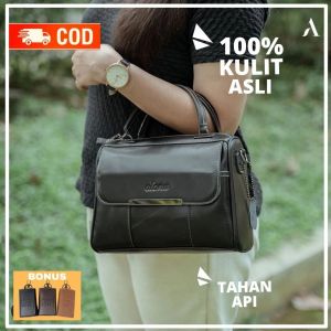 Tas Selempang Kulit Wanita Tas Slingbag Wanita Tas Jinjing Kulit Wanita Cewek Dewasa Kekinian Alona Hestia Bag Branded Tas Bahu Wanita Kulit Sapi Premium