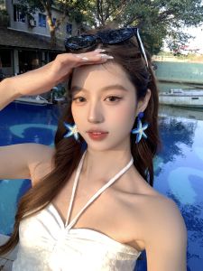 Exaggerated Starfish Beach Vacation Style Earrings: A Hot Summer Must-Have