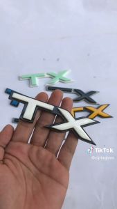 EMBLEM TX VARIASI TIMBUL 3D TERBARU EMBLEM TAMBAHAN MOBIL KEREN