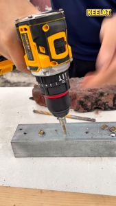 KEELAT KCD013 Brushless Cordless Impact Drill 35-Level Adjustment with Emergency Hammer Function