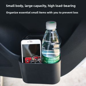 For Hyundai Elantra/Avante RD Sonata EF/NF 1995~2004 Car Trash Bin Black Square Pressing Multipurpose Mini Trash Can Accessories