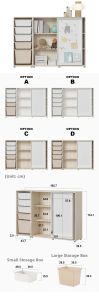 Eco-friendly Kids Storage Cabinet with Bookshelf