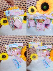 Plastik snack ulang tahun anak isi 90pcs + desain foto (ukuran 30x45x0.3cm) Tas bingkisan hadiah/plastik souvenir/plastik bingkisan ultah