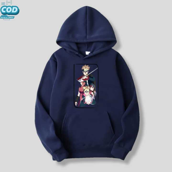 Hudi Huddy Hoodie HOODIE SWEATER ANAK ANIME BORUTO